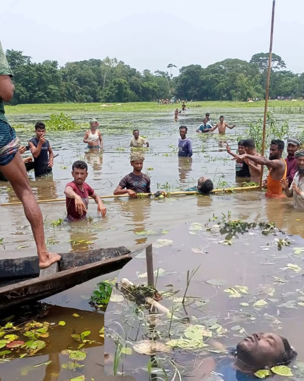 ছাতকের হায়দরপুর হাওর থেকে যুবকের মরদেহ উদ্ধার, এলাকায় চাঞ্চল্য