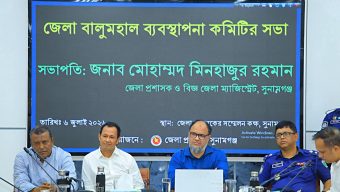অবৈধ বালু- খেকোদের বিরুদ্ধ টাস্কফোর্স অভিযান জোরদারের সিদ্ধান্ত।