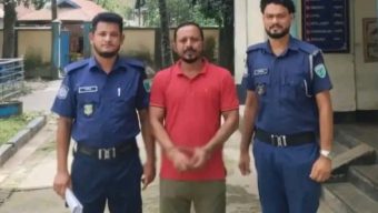 শাল্লা উপজেলা যুবলীগ নেতা অরিন্দম চৌধুরী গ্রেপ্তার