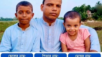 পানিতে ফেলে দুই শিশু সন্তান কে হত্যা করলো পিতা। হত্যাকারী কামরুল কে আটক করেছে পুলিশ।