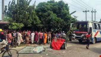 ময়মনসিংহে বাসচাপায় অটোরিকশার ৭ আরোহী নিহত