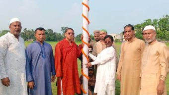 সুনামগঞ্জে বাণিজ্য মেলার ভিত্তিপ্রস্তর স্থাপন।